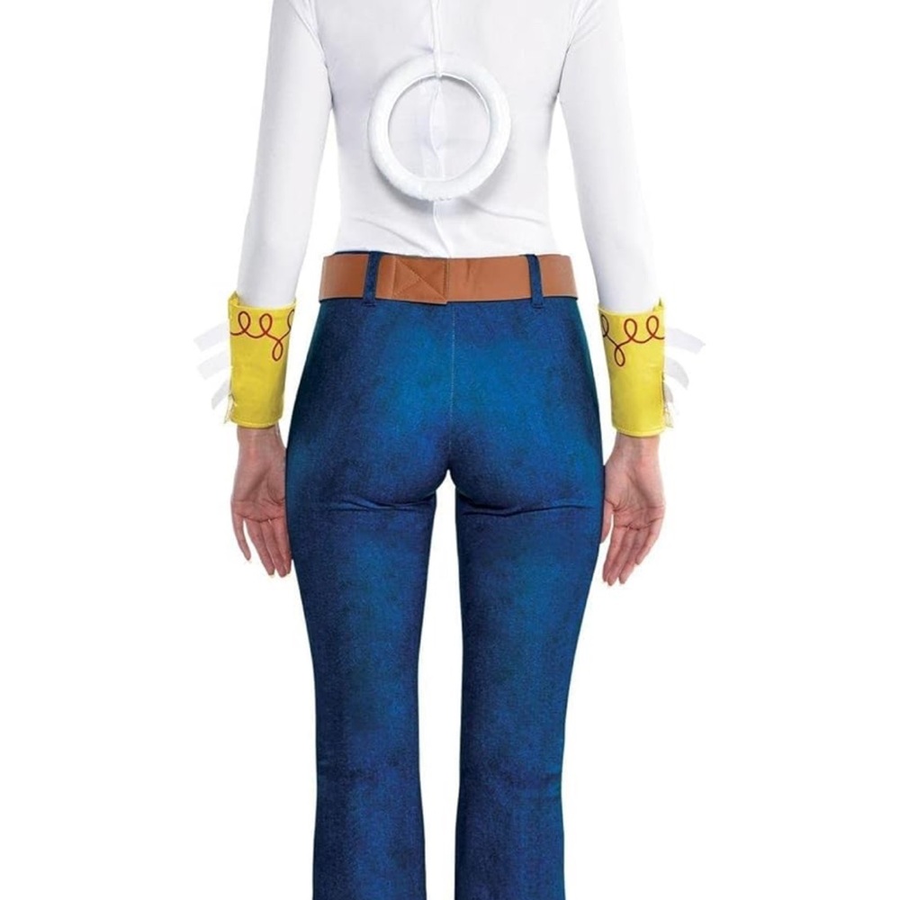 Jessie Toy Story women’s Costume with Yellow and Blue Accents - Picture 3 of 5